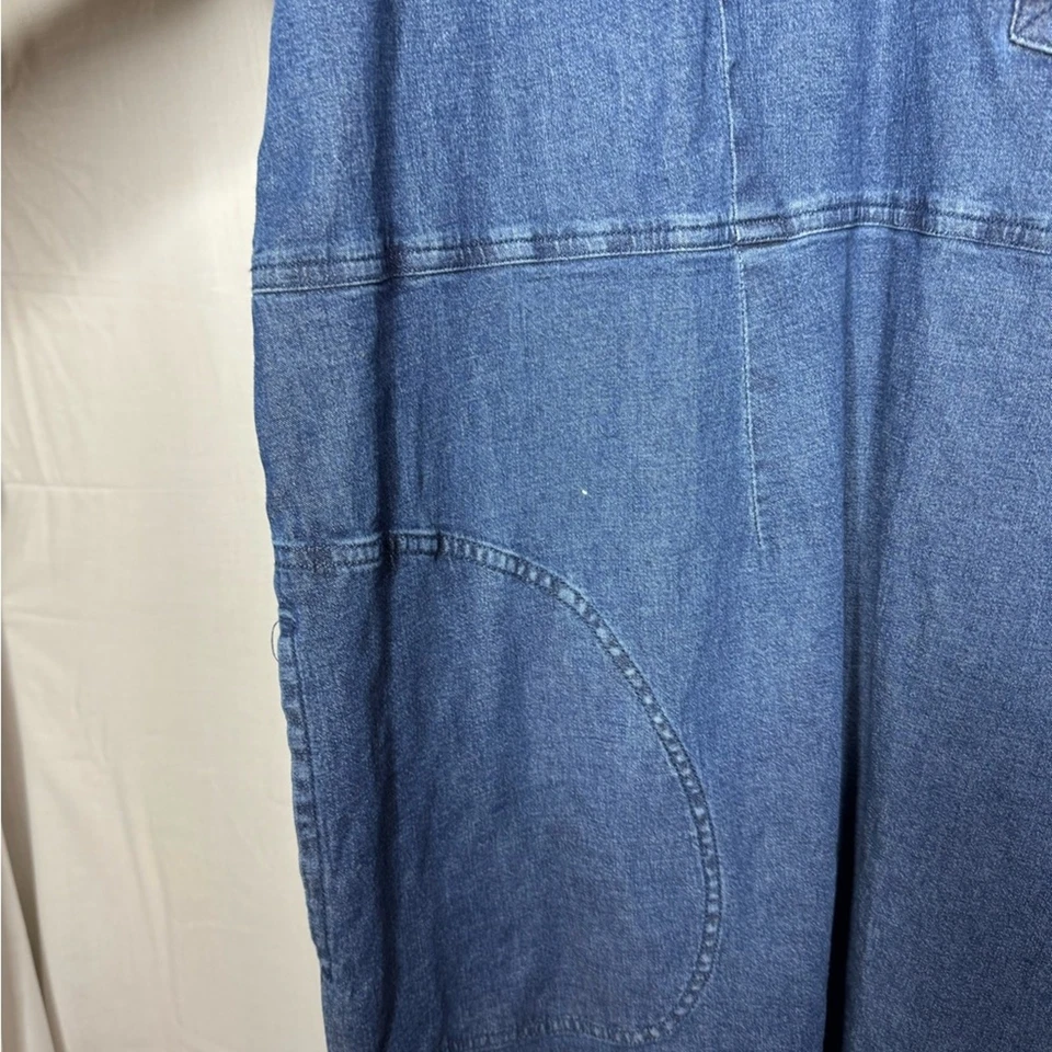 Coldwater Creek Women’s Denim Dress Button Long Sleeve Size 2X Mature Casual - Image 4 of 4