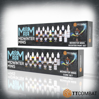 TTCombat BNIB Midwinter Minis Paint Set Bundle