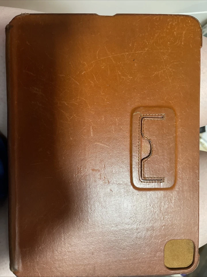 Ipad Hülle für Air Oder Pro aus Echtem Leder Tablet Case Braun - Bild 3 von 3