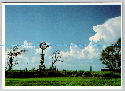 D327560 Windmühle dient Oklahoma und spart Energie. Robert Yaquinto Printing Co