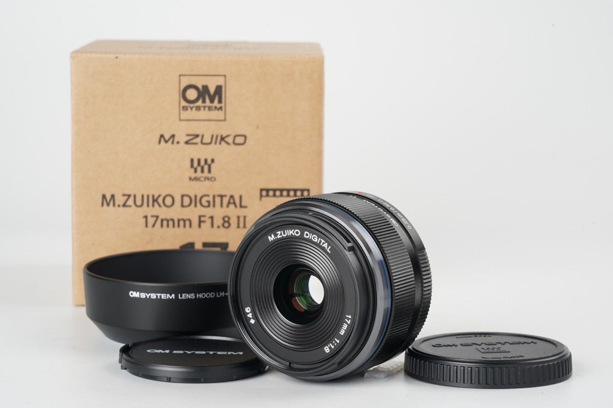 TOP Mint] OLYMPUS M.Zuiko Digital 17mm f/1.8 II Lens From Japan