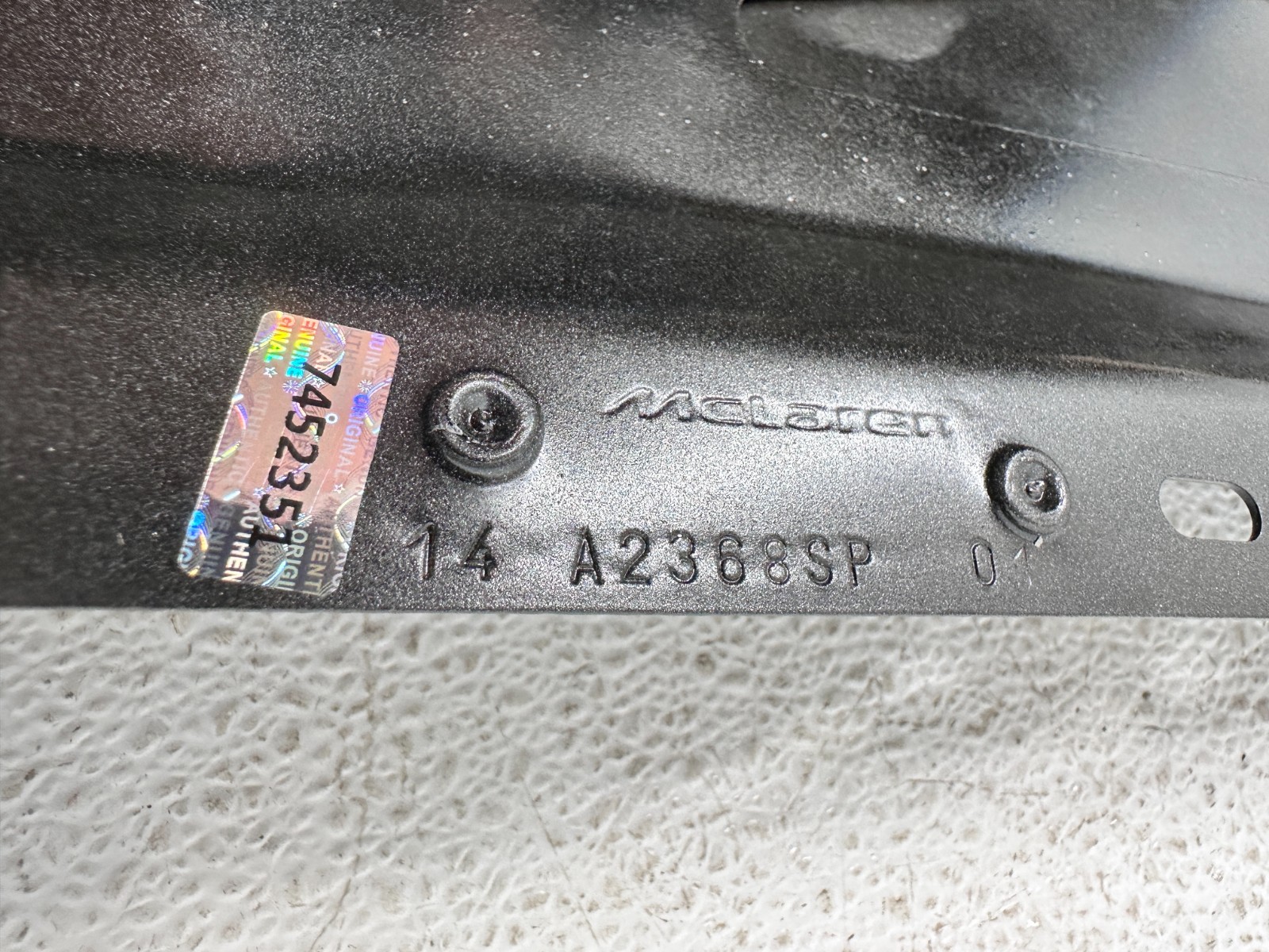 New! 2017-2023 Mclaren 720S 720 Front Left Driver Fender Wing Panel Shell LH OEM