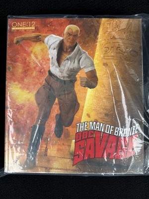 MEZCO ONE:12 DOC SAVAGE THE MAN OF BRONZE DELUXE EDITION ACTION FIGURE IN STOCK!
