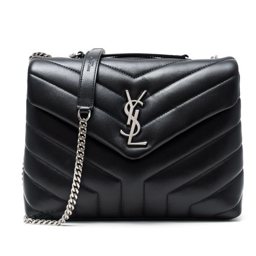 Borsa a tracolla piccola Saint Laurent Lulu Matelassé 142646068