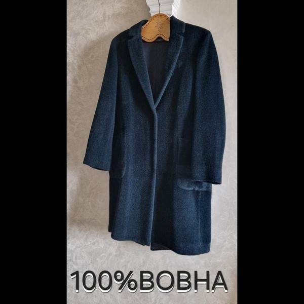 Women Antonelli Firenze Coat Green Wool 38 / M /