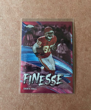 2024 Topps Chrome Football Finesse Dante Hall Pink Refractor #F-19 KC SP