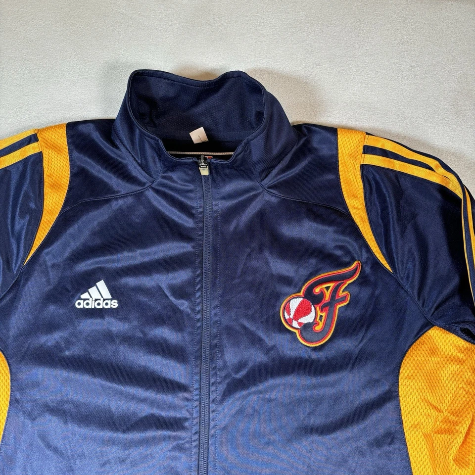 Chaqueta de Pista Adidas Indiana Fever Calentamiento WNBA XL Emitida por el Jugador Brianna Turner Foto 4 de 4