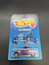 Hot Wheels Classics 3-Window '34 #3613 Unpunched (S19)