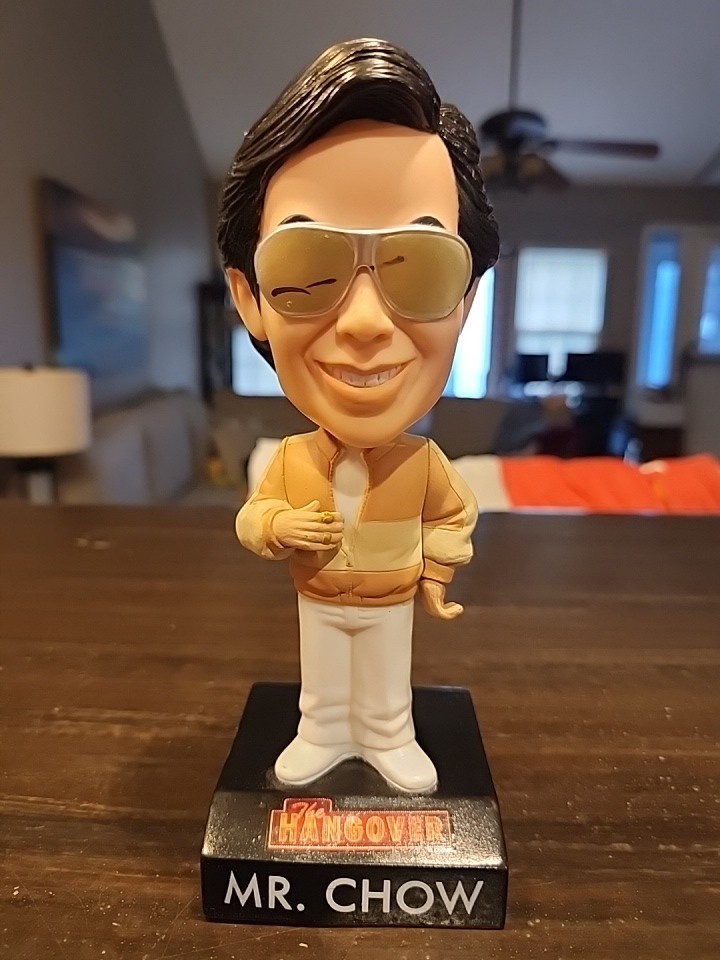 The hangover Mr Chow talking Bobblehead wacky wobbler | eBay