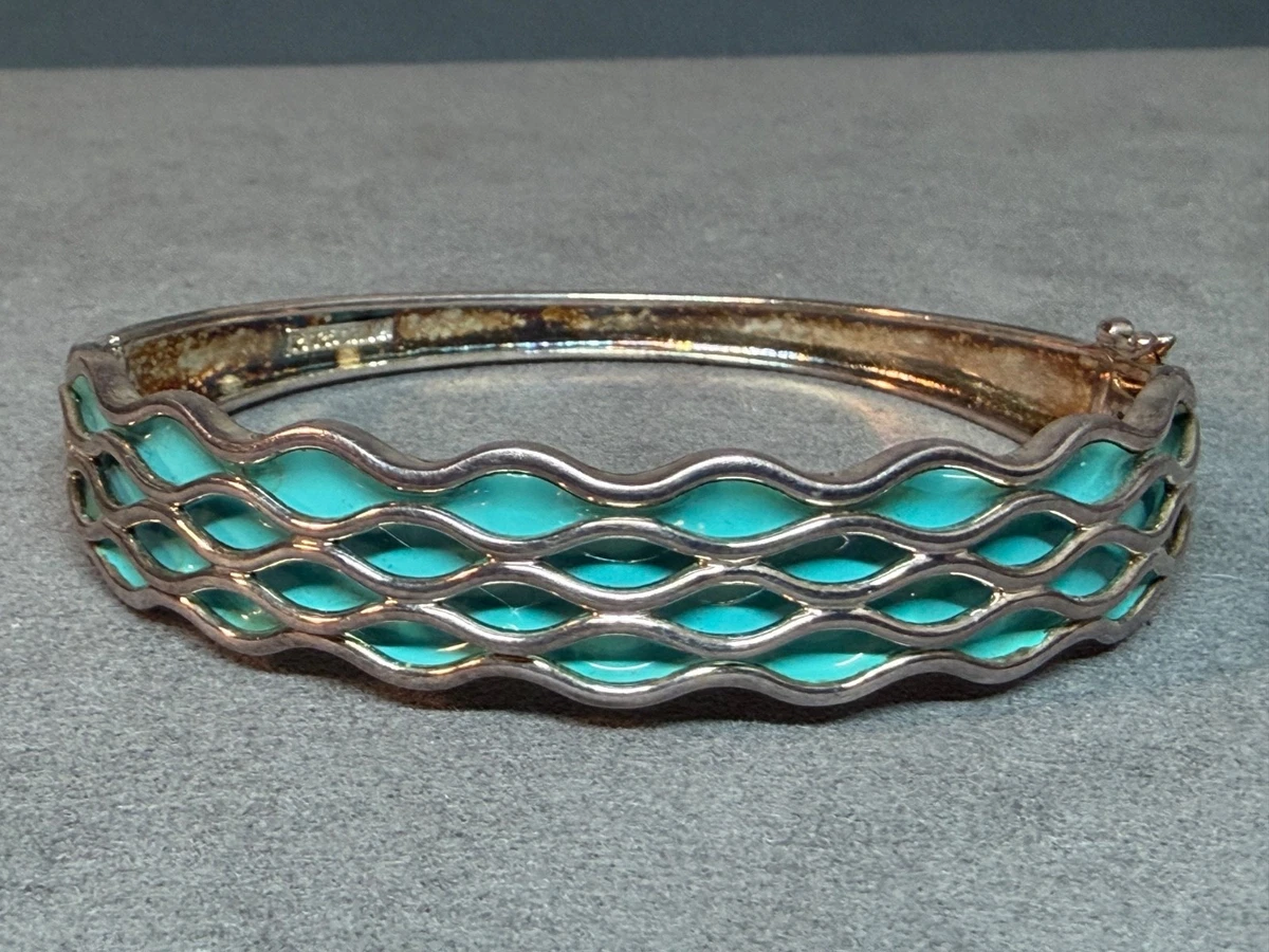 Turquoise Bangle Sterling Silver Fine Jewellery for sale | eBay UK