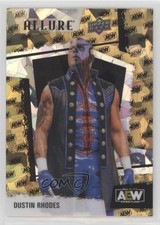 2022 Upper Deck Allure AEW AEW Logo 261/299 Dustin Rhodes #63 18hw