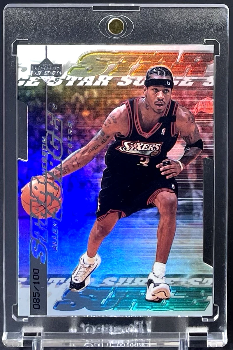 Allen Iverson Basketball Serial Numbered Sports Trading Cards