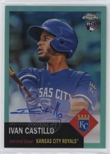 2022 Chrome Platinum Anniversary Aqua Refractor 60/150 Ivan Castillo Auto 4r7