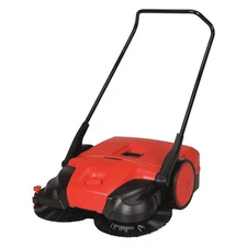 BISSELL COMMERCIAL BG477 Walk Behind Sweeper,Poly,13.2 gal. 45NY61