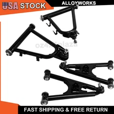 Front Upper Lower A-Arm Set for 1991-2003 Yamaha Banshee 350 YFZ350