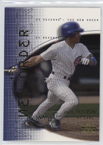 2001 Upper Deck Reserve Corey Patterson #NO3 card