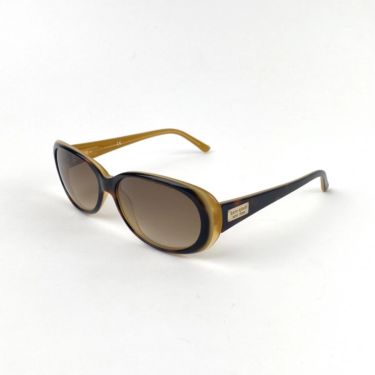 Orange Brown Oval Sunglasses for Women for sale | eBay