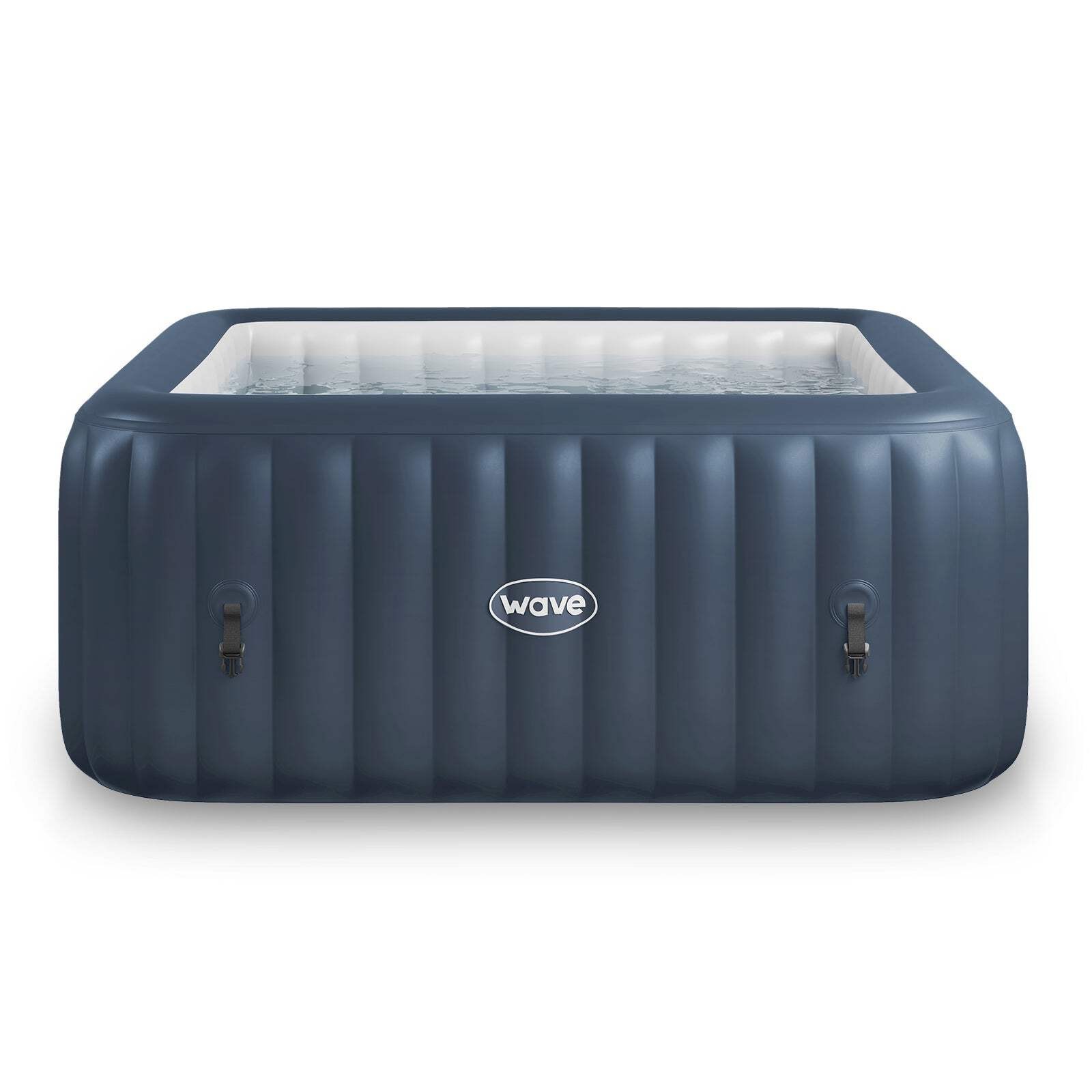 Wave Pacific 6 Person Inflatable Hot Tub - Navy