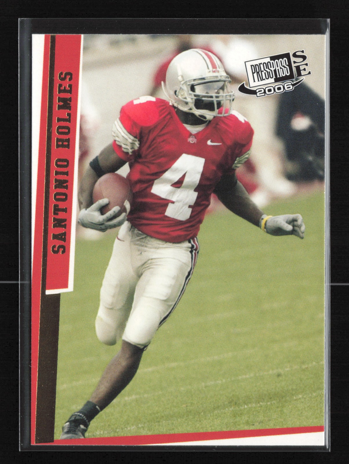 Santonio Holmes Press Pass Se #G16 Gold