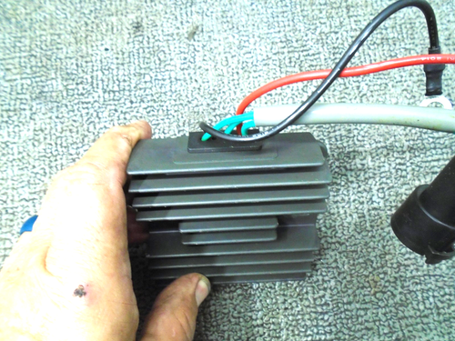 OEM RECTIFIER & REGULATOR 67F-81960-00-00 YAMAHA OUTBOARD 1999-2001 80-100 HP - Foto 2 di 7