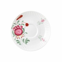Seltmann Weiden Kombi-Untertasse Klein Amina Ostfriesenrose, Porzellan, 12 Cm