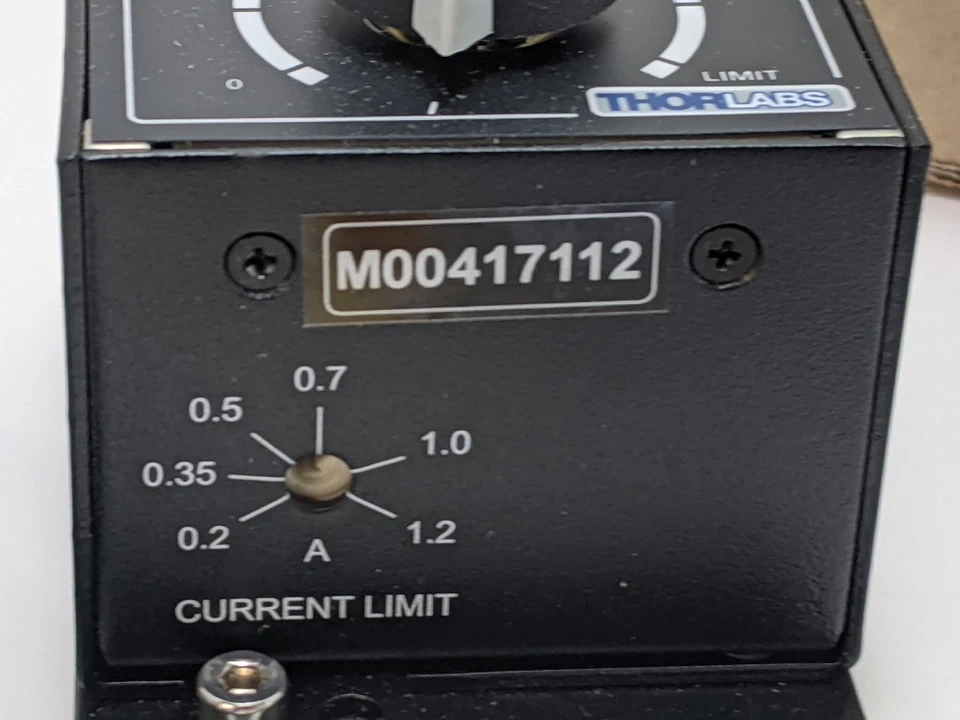 Thorlabs LEDD1B LED Driver w/ 15V PSU & Spare LED Lead, New Open Box - Image 3 of 4