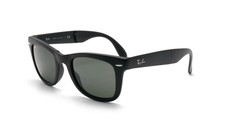 Ray-Ban Wayfarer Folding Matte Black Frame Unisex Sunglasses RB4105 601S-50