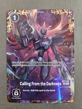 Digimon TCG BT7-107 Dual Revolution Calling From the Darkness Rare Pull