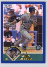 2003 Topps Chrome Refractor 456/699 John Olerud #380 02qo