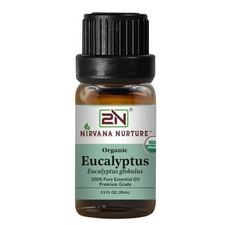 Organic Eucalyptus Essential Oil, USDA Certified Organic, 100  Pure Natural