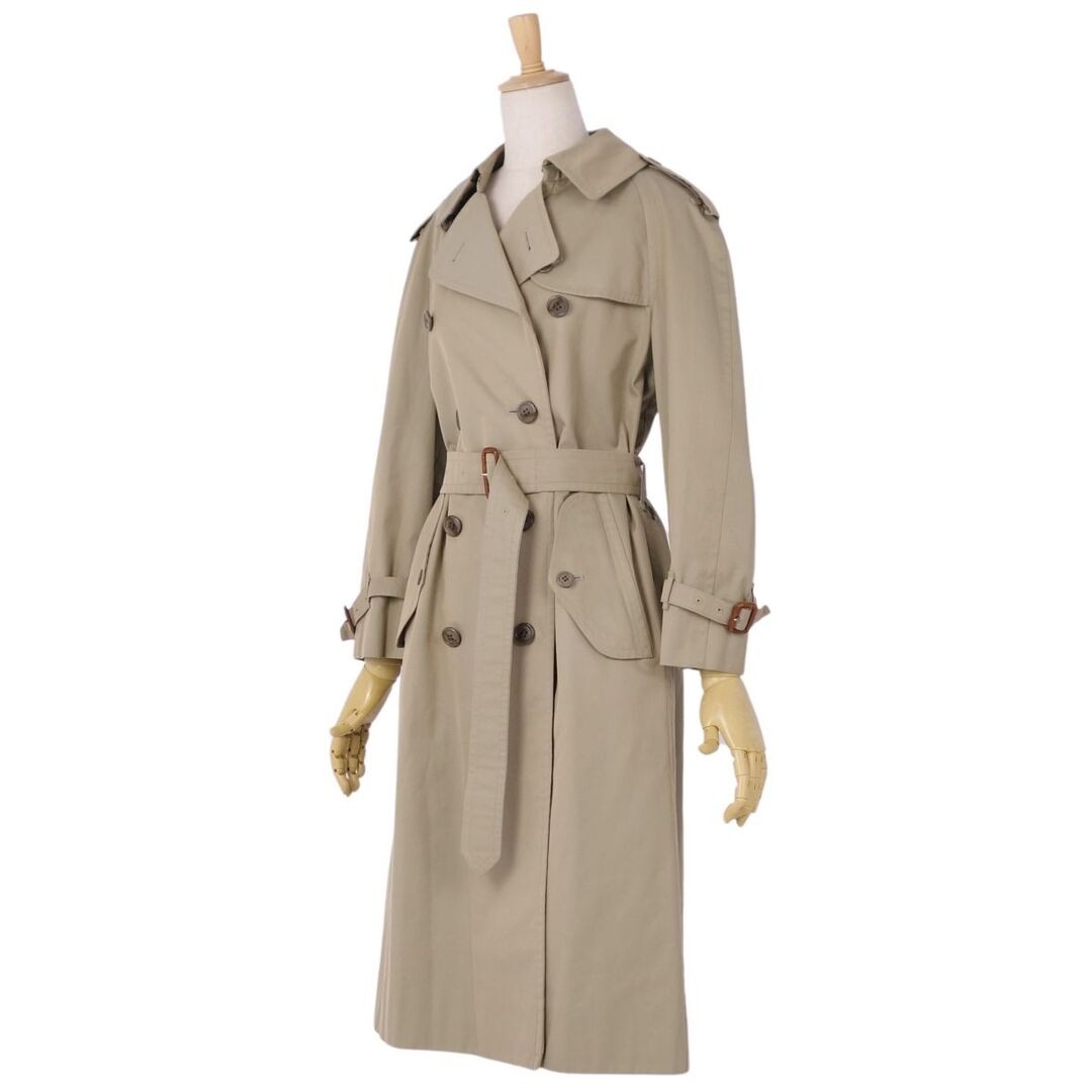 Vintage Burberry Burberrys Coat Trench 100% Cotton Outer Womens 9AB2 Used MOLO-0 thumbnail 4