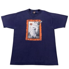 Vintage Harley Davidson Eagle Biker T Shirt Size XL