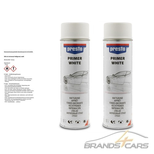 Hoffmann Markierungsspray Weiß, 500 Ml – Für Innen & Außen, Schnell Trocknend (FCKW-frei)