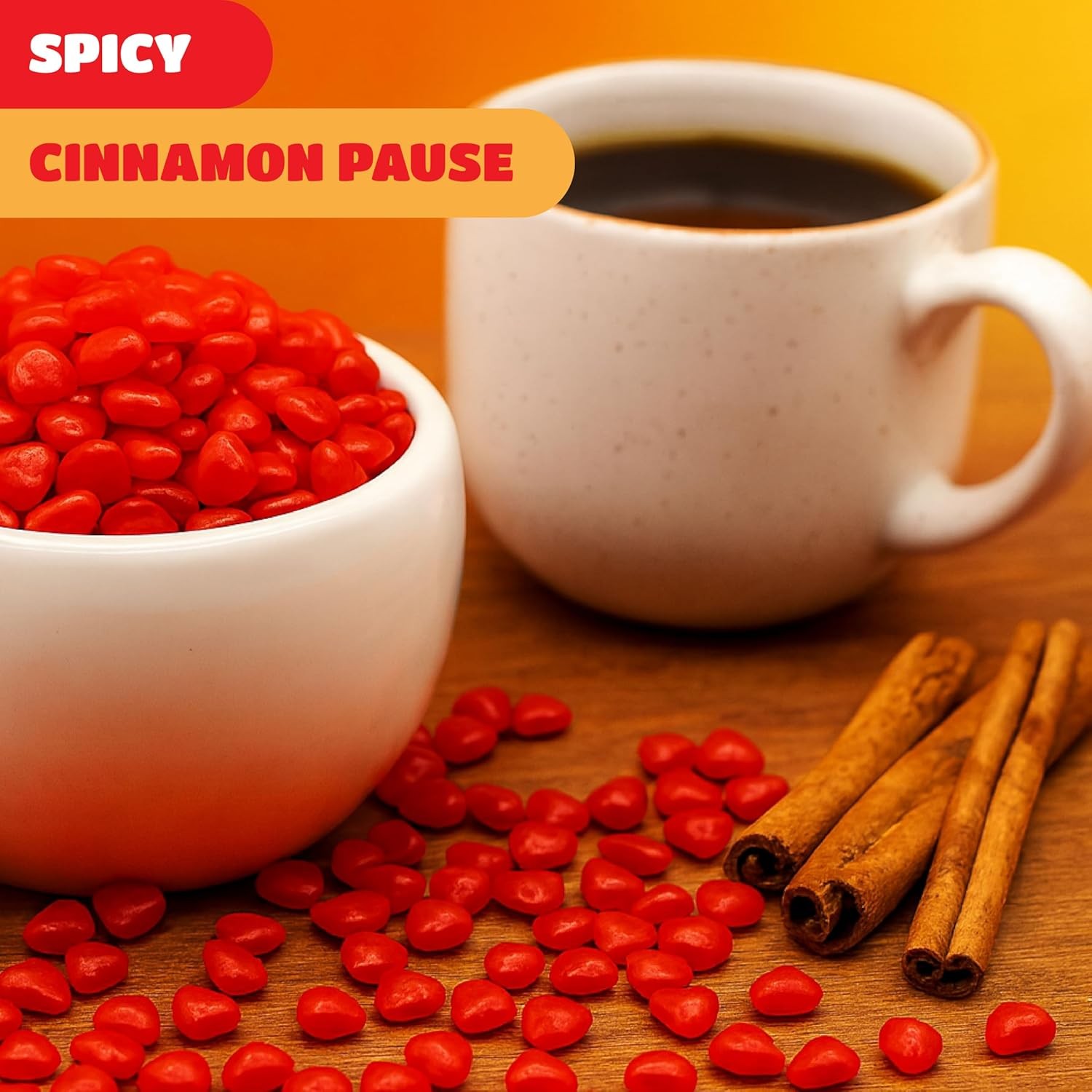 Cinnamon Imperial Hearts - 2 Pound Bulk Pack - Spicy Hard Candy - Heart... 