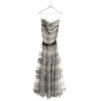 Cocktailkleid Elie Saab Weiß Schwarz 42 FR 44