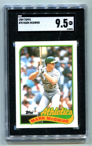 1989 Topps Mark McGwire #70 card