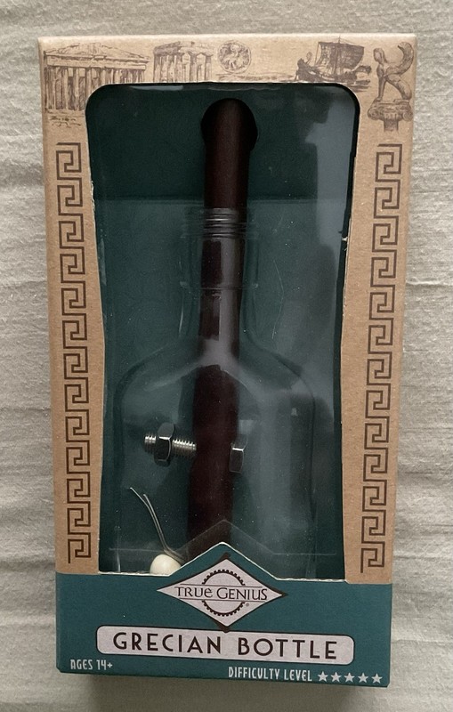 True Genius Brainteaser - Grecian Glass Bottle - Project True Genius