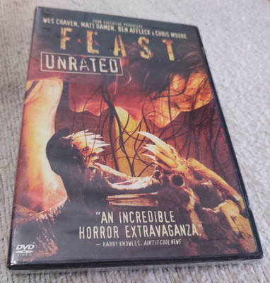 Feast Unrated Horror Dvd Movie Wes Craven Matt Damon Ben Affleck New Sealed