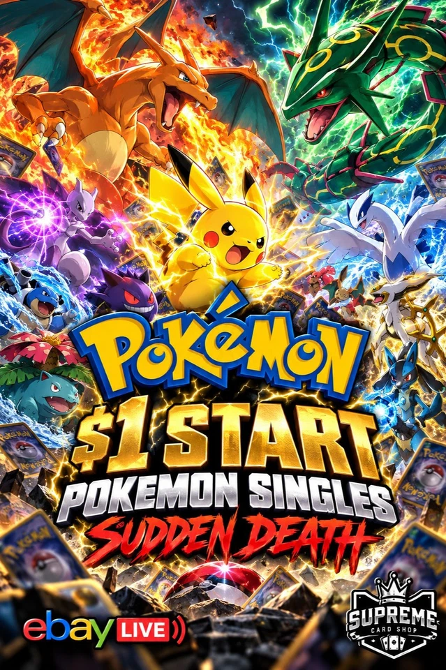 $1 Start Modern Pokemon Singles Sudden Death