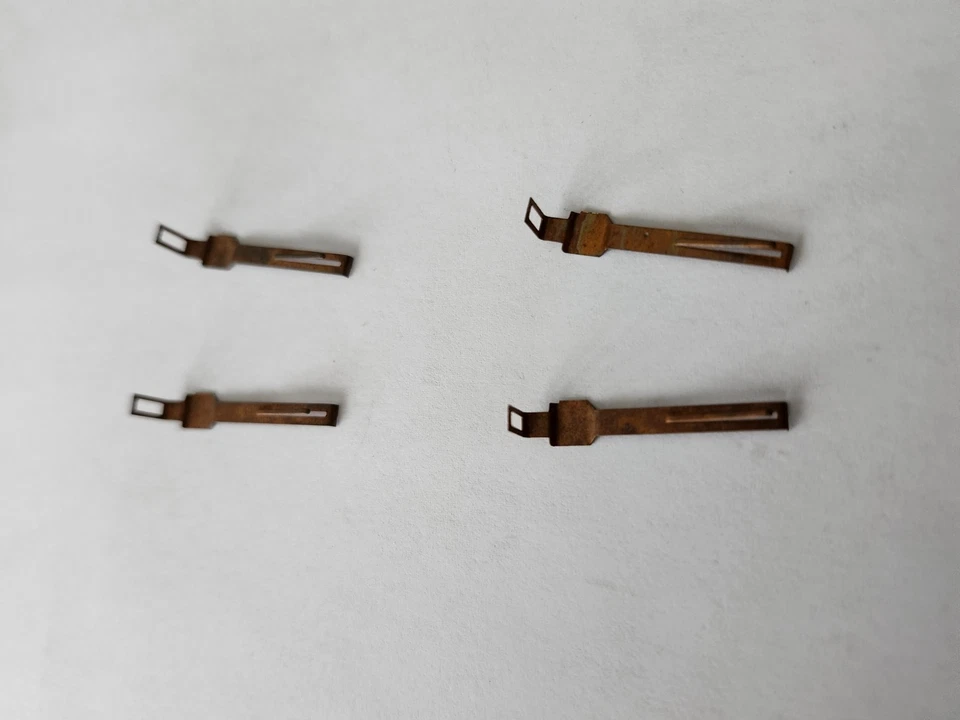 ¡Escasos zapatos para camioneta Speedway Tyco "S" en stock de tienda antigua! ¡Lote de 4! Foto 3 de 4