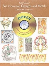 Full Color Art Nouveau (Dover Elect..., Appelbaum, Stan