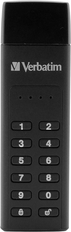 Keypad Secure USB 3.0 Flash Drive, 128GB, Black 128 GB - Image 4 of 4