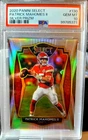 2020 Panini Select Silver Prizm #130 Patrick Mahomes PSA 10 Kansas City Chiefs