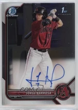 2022 Bowman Chrome Prospect Auto Jorge Barrosa #CPA-JBA Auto