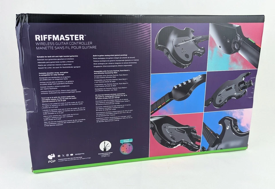PDP RIFFMASTER - Wireless Guitar Controller - Xbox Series X|S/Xbox One/PC - Image 2 of 4