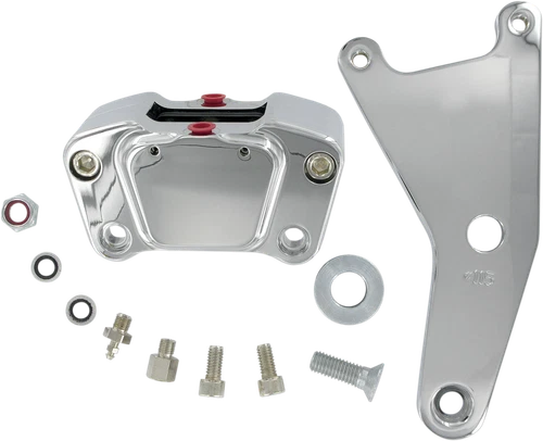 GMA Engineering 2-Piston Custom Rear Calipers Smooth Chrome GMA-115SC - Picture 1 of 1