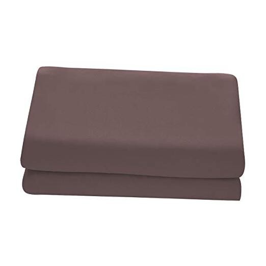  1-Piece Ultra Soft Flat Sheet - Elegant, Queen - Flat Sheet Only Brown