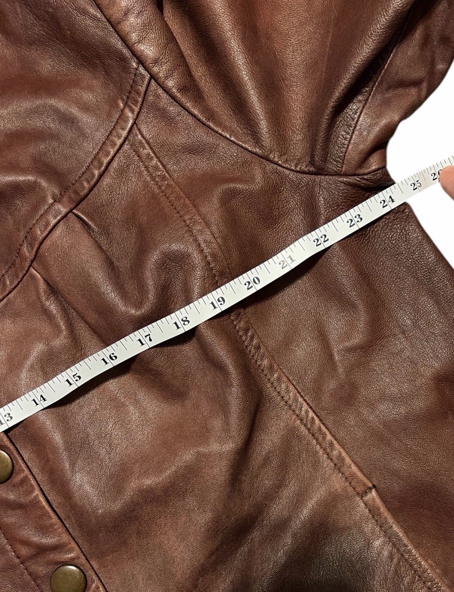 Entier Classiques Soft Leather Jacket Women’s Siz… - image 15