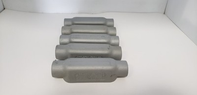 APPLETON O-Z/GEDNEY FORM 35 CONDUIT BODY, 3/4'', 21 C, SPEC 5 (LOT OF 5) NNB
