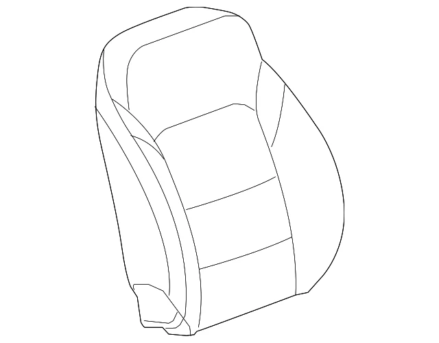 Genuine GM 2018-2021 Enclave Front Seat Back Cover Assembly 85514231